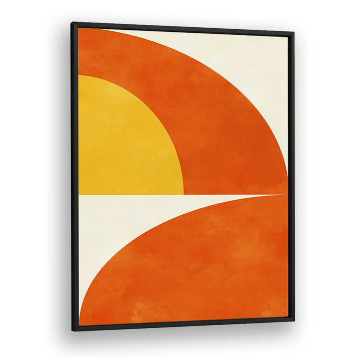 Bauhaus I By Ana Rut Bre Landscape Art Prints in Black Plain Frame