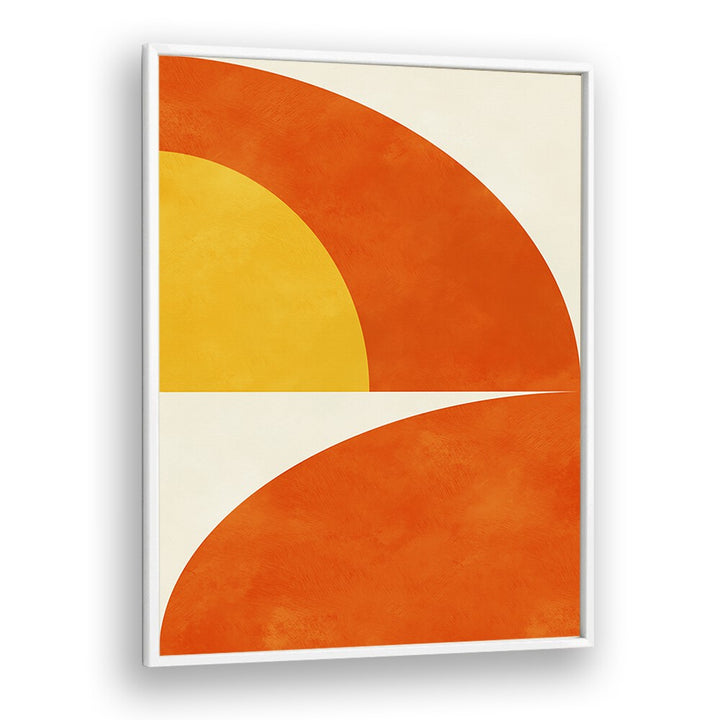 Bauhaus I By Ana Rut Bre Landscape Art Prints in White Plain Frame