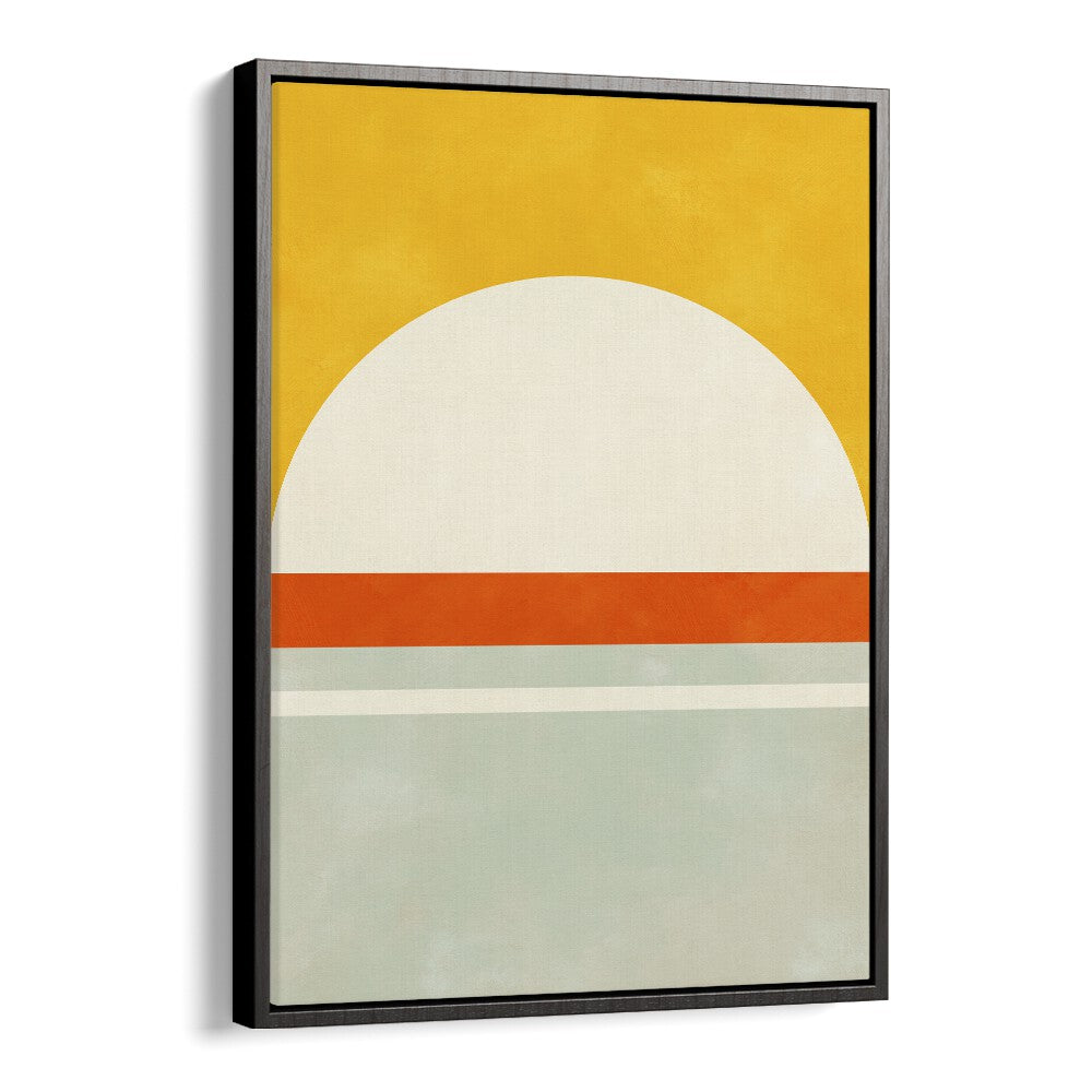 Bauhaus III By Ana Rut Bre Landscape Art Prints in Black Floater Frame