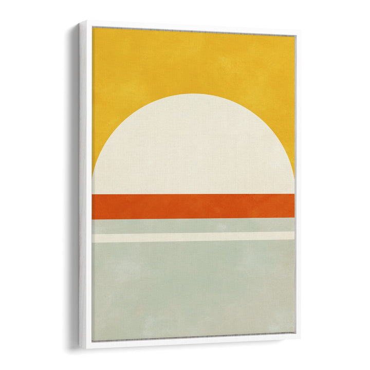 Bauhaus III By Ana Rut Bre Landscape Art Prints in White Floater Frame