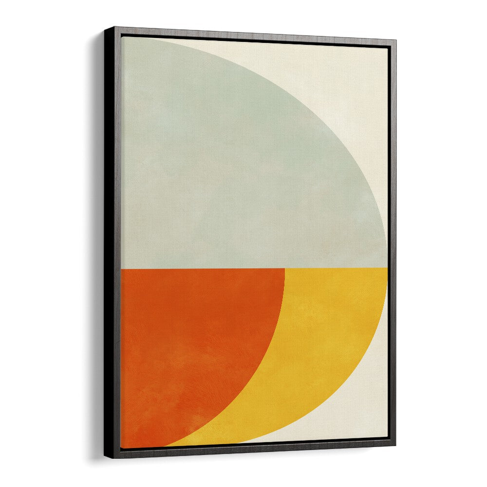 Bauhaus V By Ana Rut Bre Landscape Art Prints in Black Floater Frame