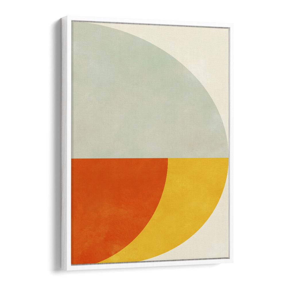 Bauhaus V By Ana Rut Bre Landscape Art Prints in White Floater Frame