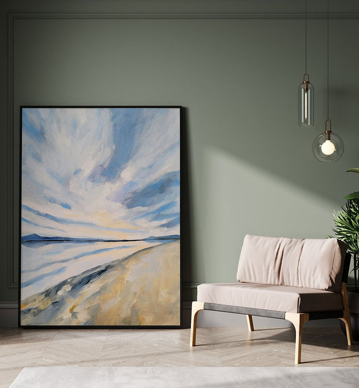 BAY HORIZON , LANDSCAPE PAINTINGS