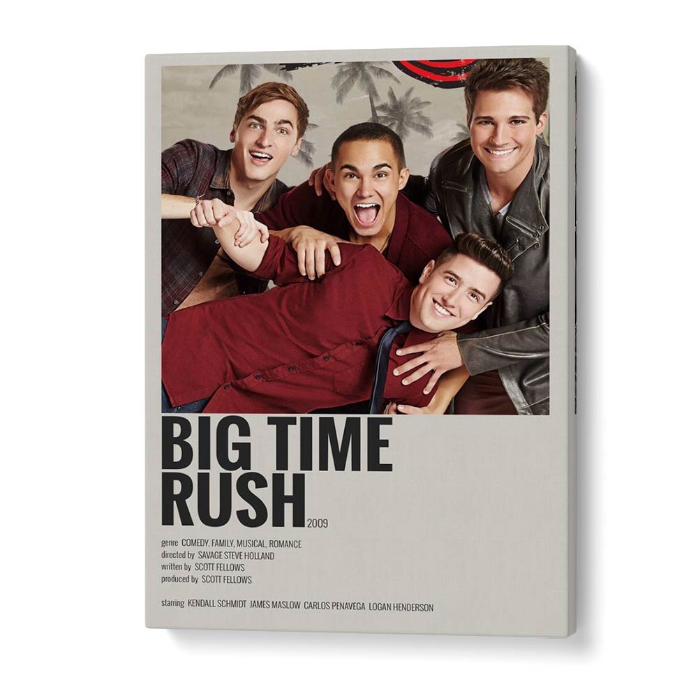 Big Time Rush 2009 Movie Posters in Gallery Wrap