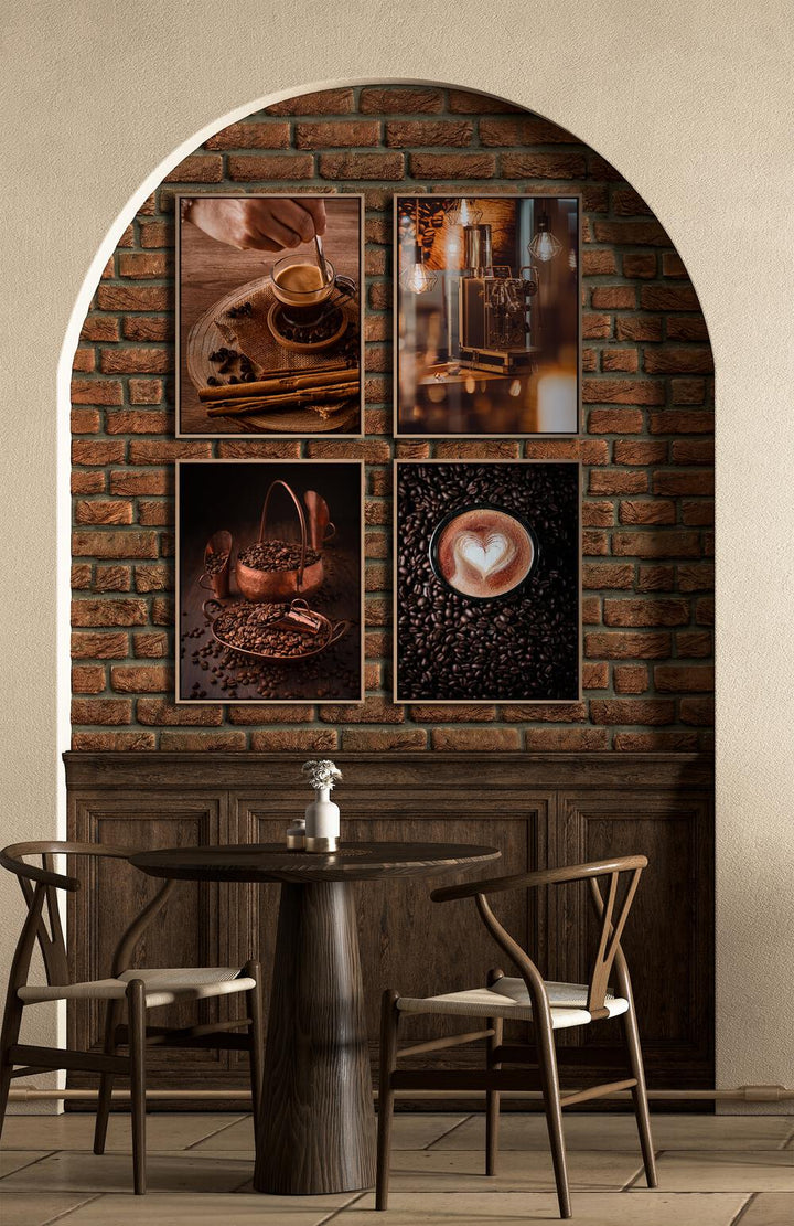 gallerywall painting - CAFE GALLERY WALL II by Asianmonk