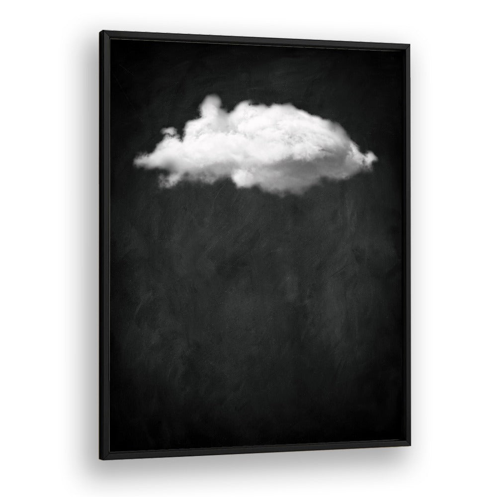 Black Cloud I By Aureous Abstract Paintings Abstract Art Prints in Black Plain Frame