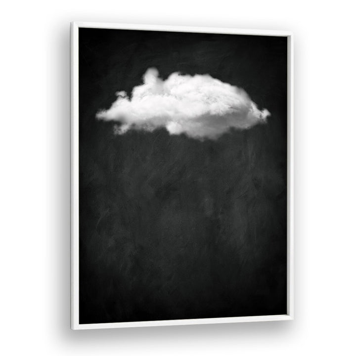 Black Cloud I By Aureous Abstract Paintings Abstract Art Prints in White Plain Frame