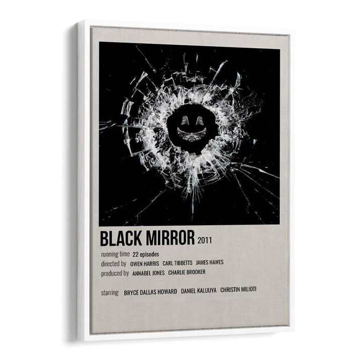 Black Mirror 2011 i Movie Posters in White Floater Frame