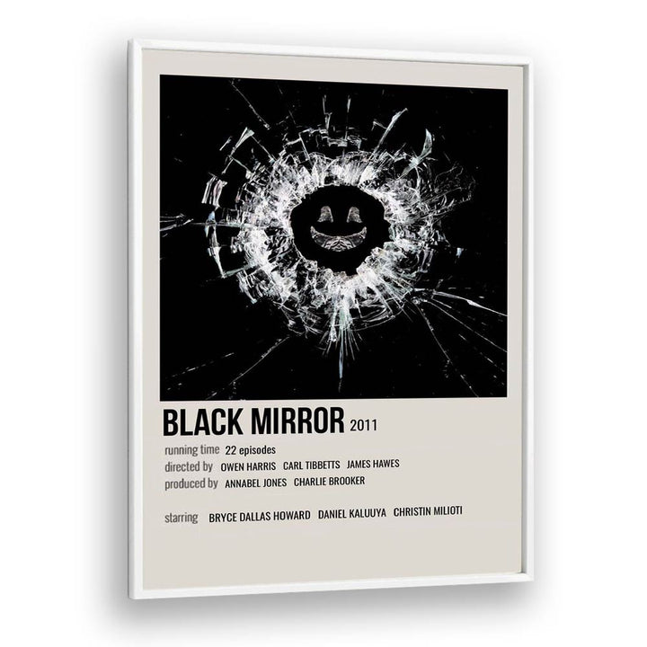 Black Mirror 2011 i Movie Posters in White Plain Frame