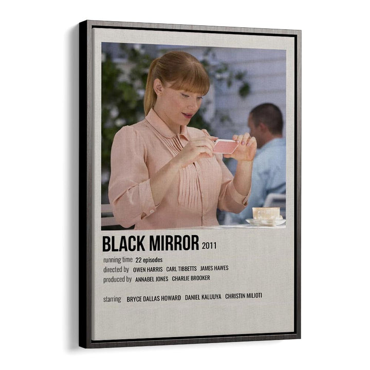 Black Mirror 2011 ii Movie Posters in Black Floater Frame