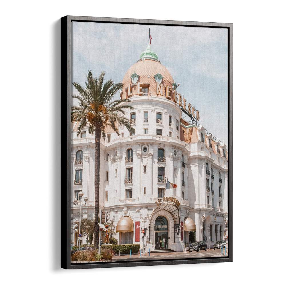 FRENCH RIVIERA BUILDING BY GRACE DIGITAL ART CO, BEACH PRINTS