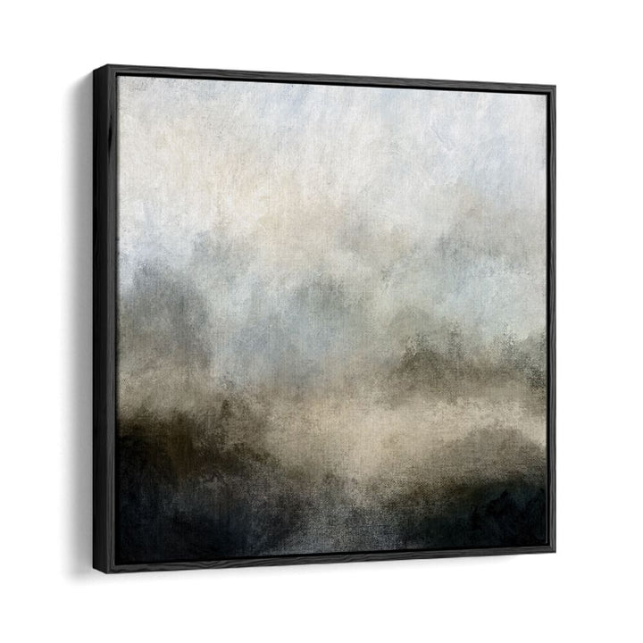 ABSTRACT painting - LAKE MIST BY DAN HOBDAY by Asianmonk