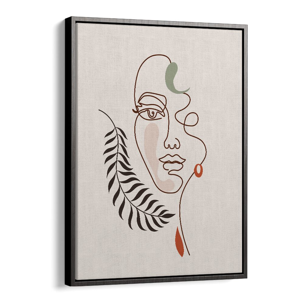 kitchen painting - LINE FACE II BY EMEL TUNABOYLU by Asianmonk