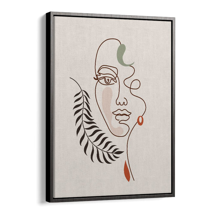 kitchen painting - LINE FACE II BY EMEL TUNABOYLU by Asianmonk