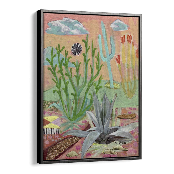 Eleanor Baker painting - MIDCENTURY MODERN DESERT LANDSCAPE by Asianmonk