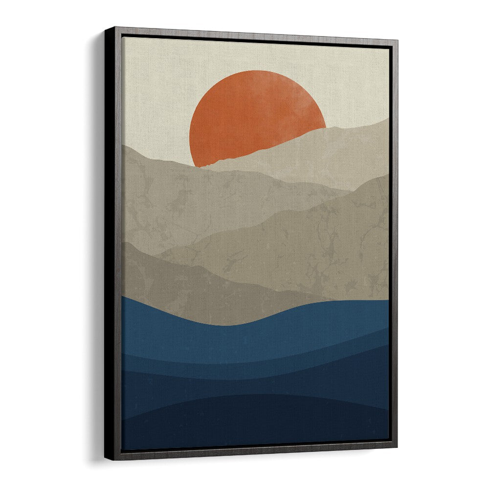 MOUNTAINS I BY JAY STANLEY, ABSTRACT ART PRINTS