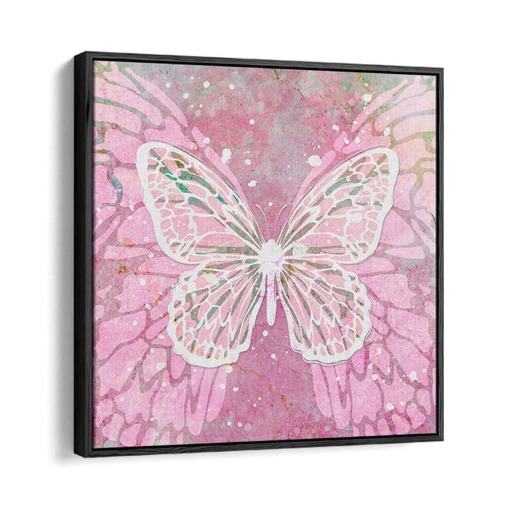 PINK BUTTERFLY BY MARTINA FASHION PAINTINGS, FASHION POSTERS