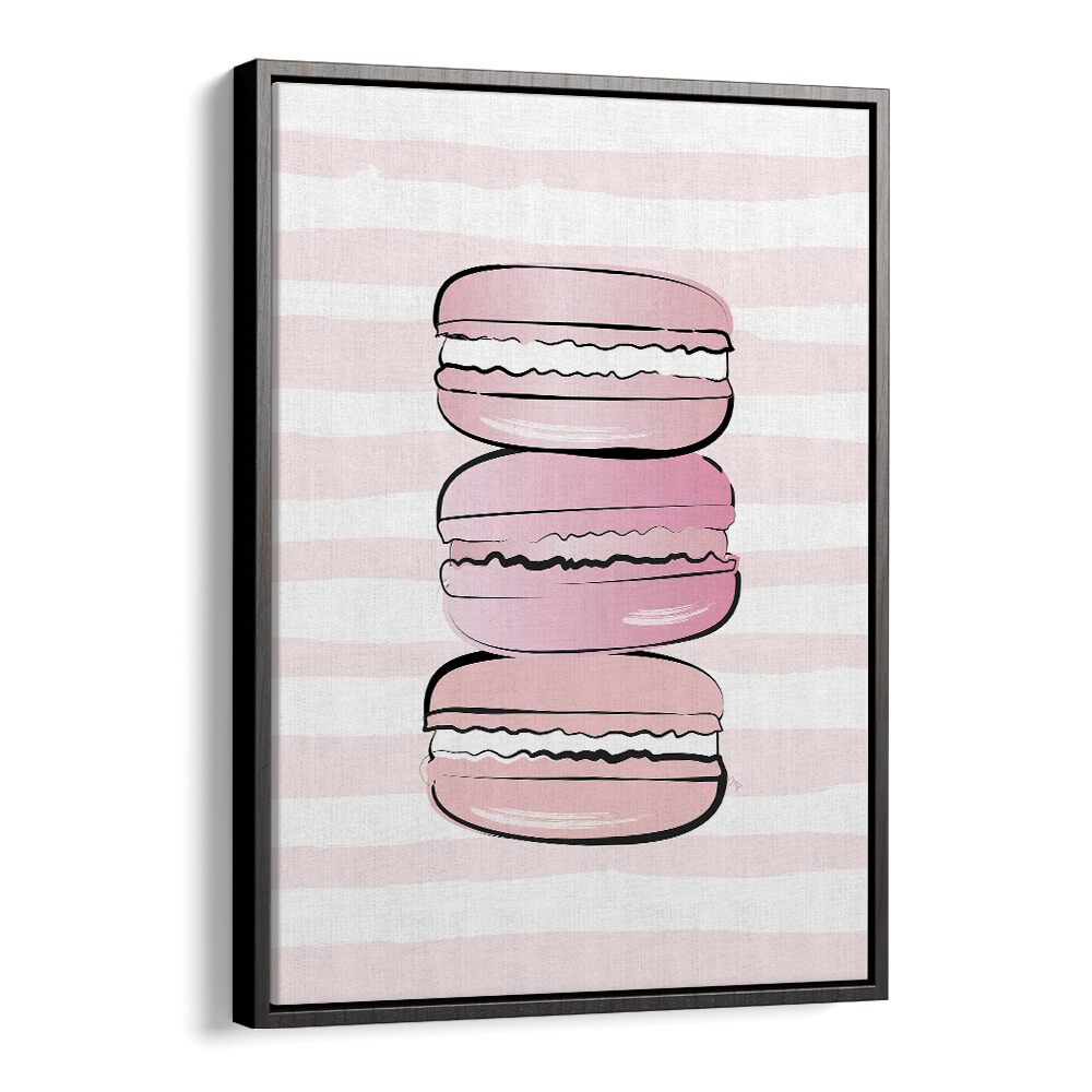 PINK MACARONS BY MARTINA, KITCHEN ART PRINTS