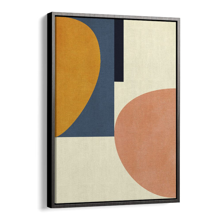 Ana Rut Bre painting - RAINBOW PLUS SHAPES BLUE MUSTARD I BY ANA RUT BRE by Asianmonk