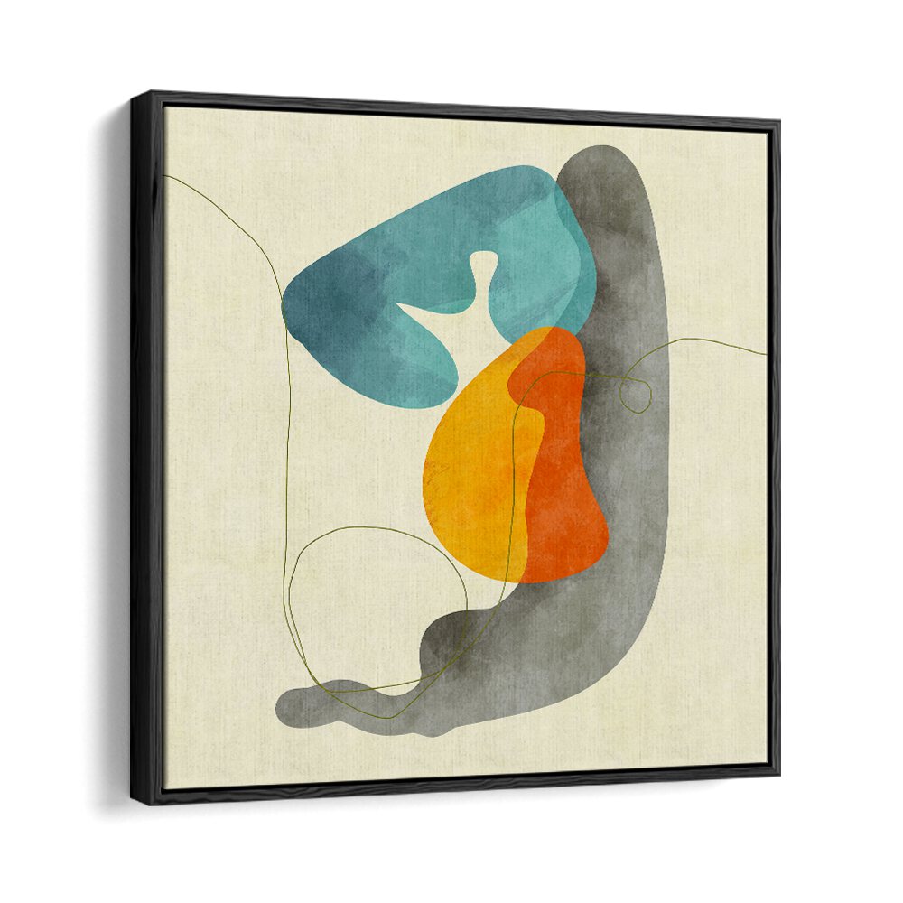 Ana Rut Bre painting - SHAPES AND LINES II by Asianmonk