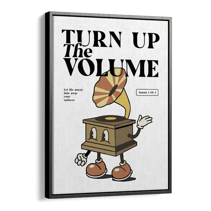 Quotes painting - TURN UP THE VOLUME by Asianmonk