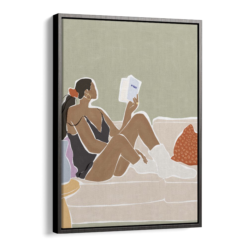 WOMEN READING A BOOK