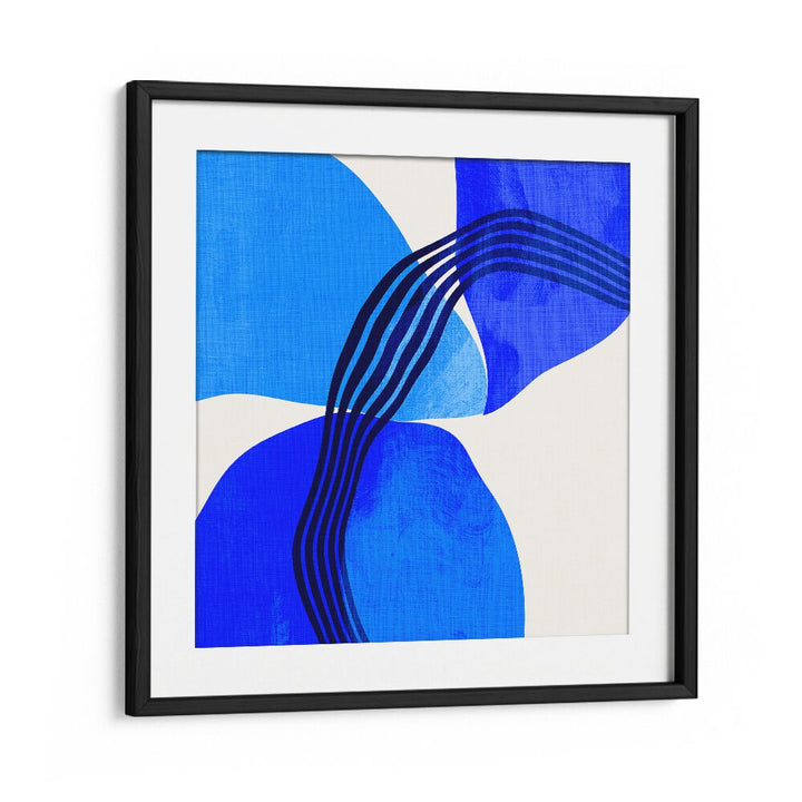 Ana Rut Bre painting - BLUE ABSTRACT KOPIE II by Asianmonk