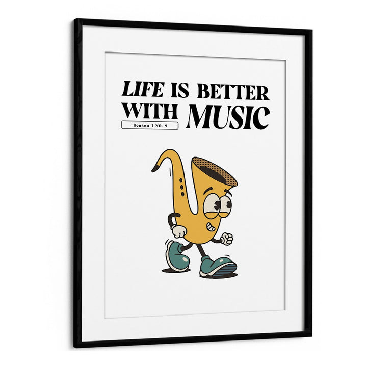 Quotes painting - HARMONY IN EVERY NOTE: LIFE IS BETTER WITH MUSIC by Asianmonk