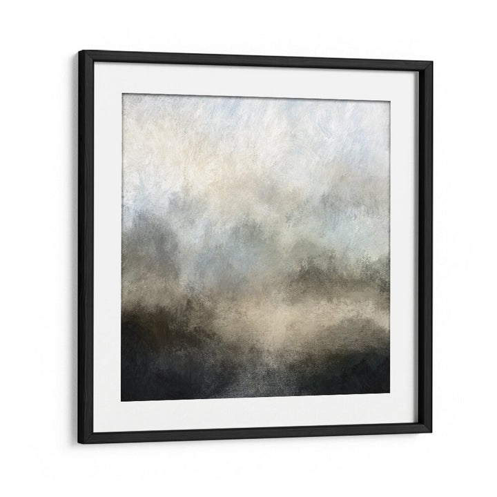 ABSTRACT painting - LAKE MIST BY DAN HOBDAY by Asianmonk