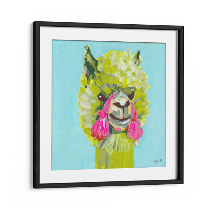 chre painting - LIME ALPACA BY ANIA ZWARA by Asianmonk