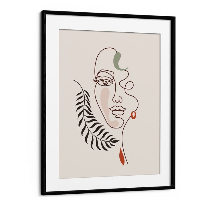 kitchen painting - LINE FACE II BY EMEL TUNABOYLU by Asianmonk