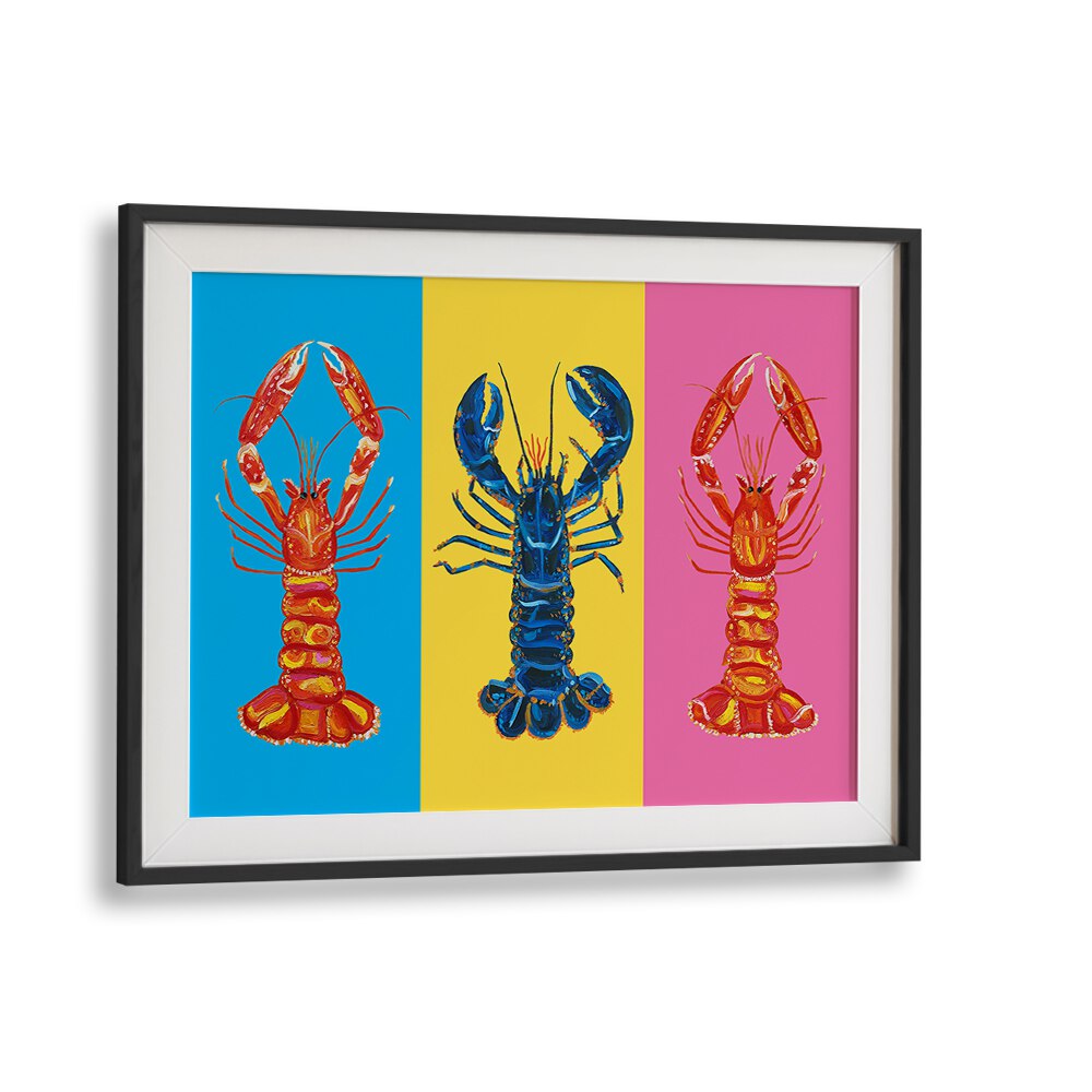 LOBSTER LANGOUSTINES, POP ART PAINTING