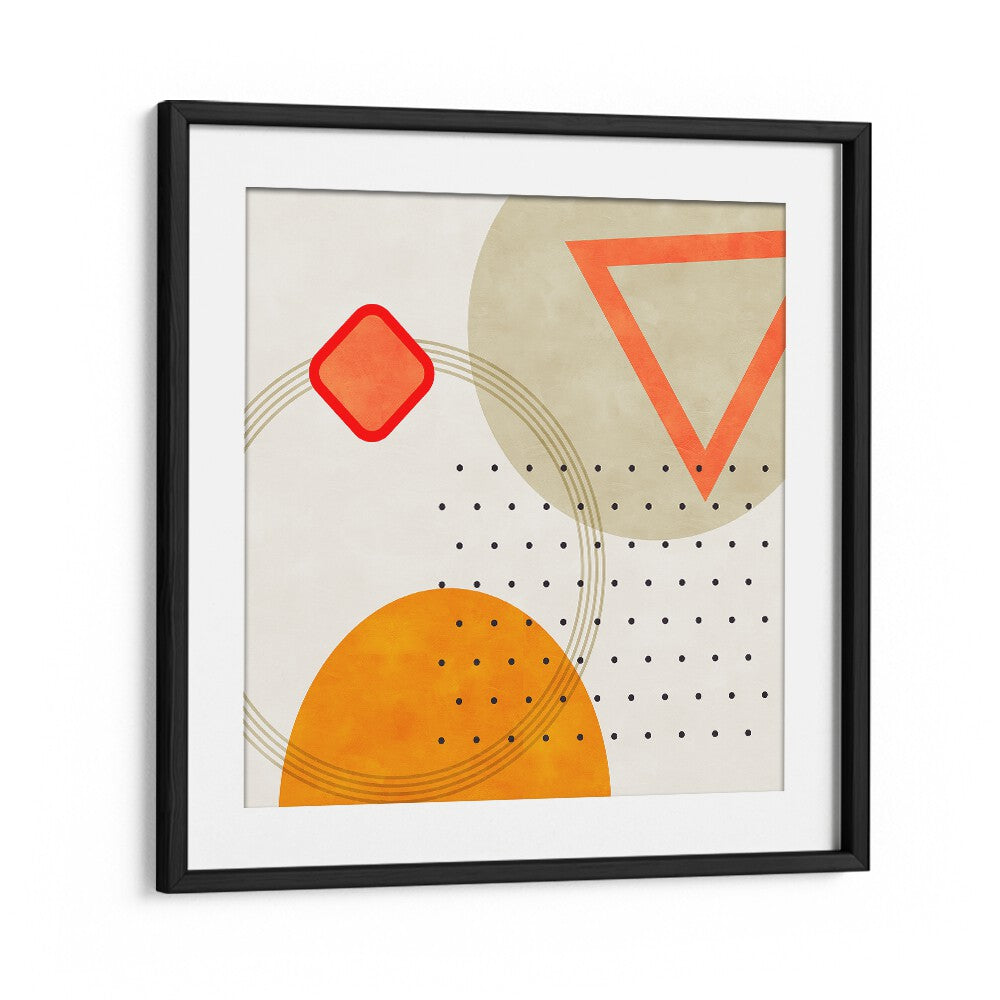 Ana Rut Bre painting - MID BAUHAUS GEOMETRY III by Asianmonk