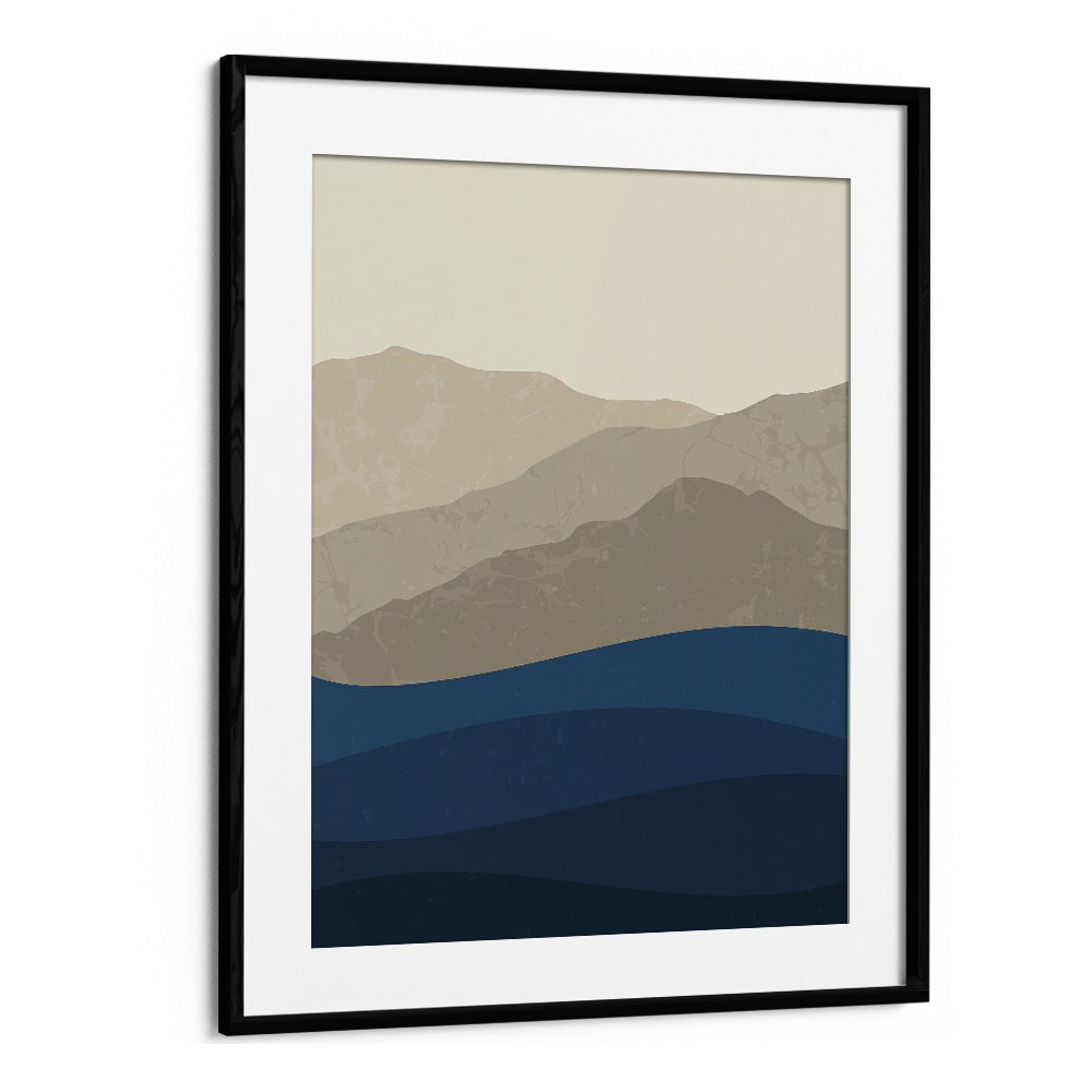 MOUNTAINS III BY JAY STANLEY, ABSTRACT ART PRINTS