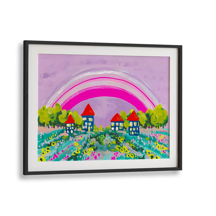 OPERA ROSE RAINBOW, LANDSCAPE PAINTINGS