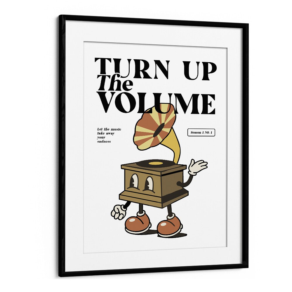 Quotes painting - TURN UP THE VOLUME by Asianmonk