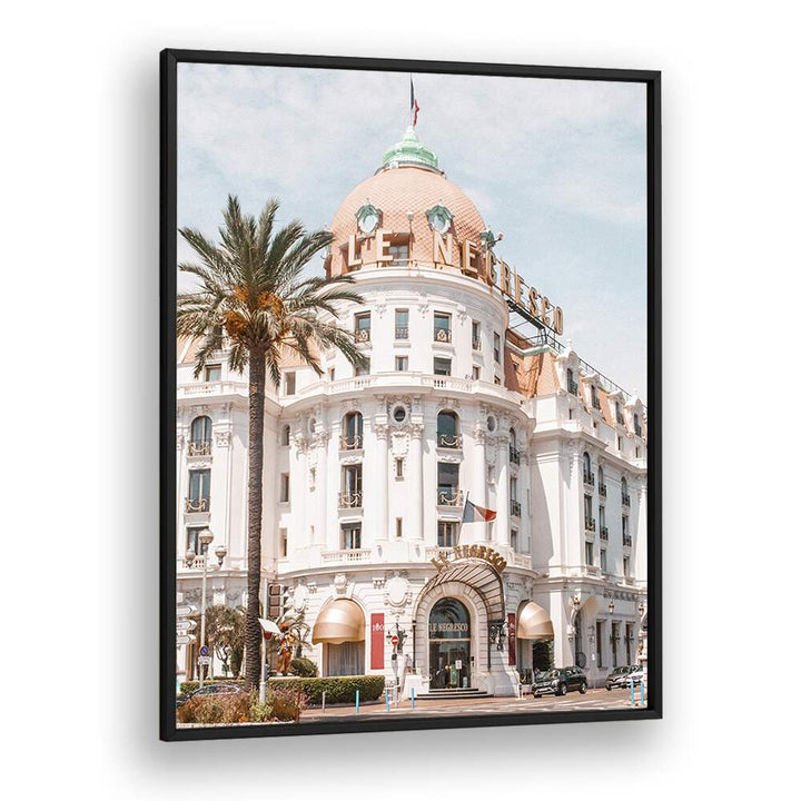 FRENCH RIVIERA BUILDING BY GRACE DIGITAL ART CO, BEACH PRINTS