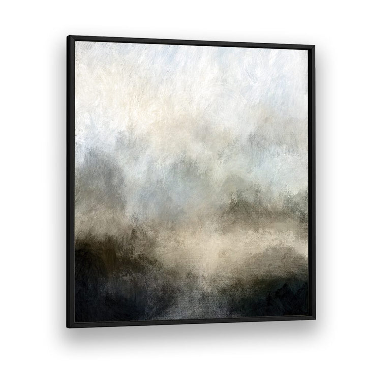 ABSTRACT painting - LAKE MIST BY DAN HOBDAY by Asianmonk