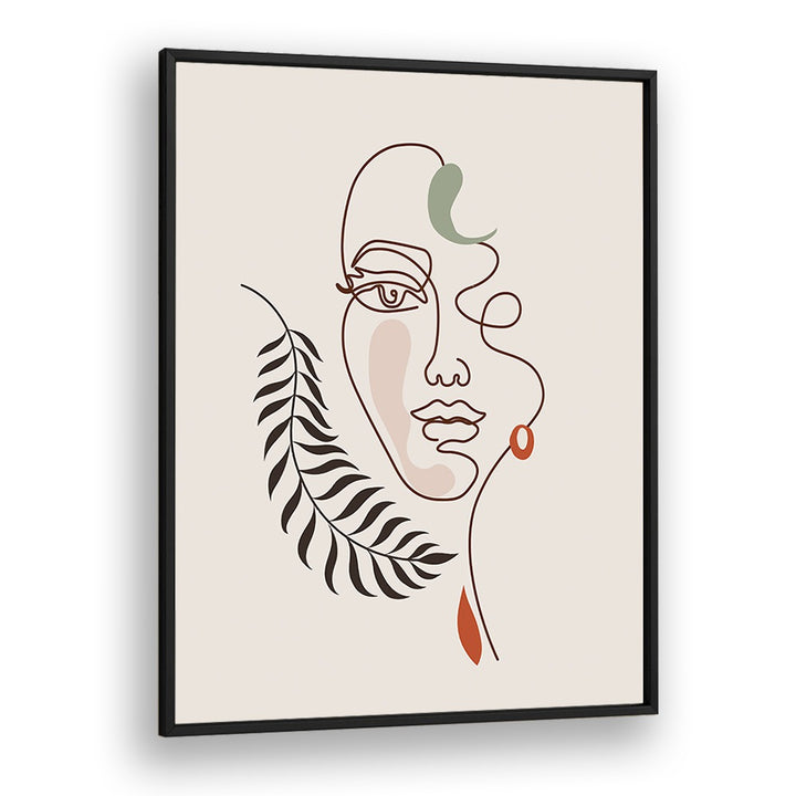 kitchen painting - LINE FACE II BY EMEL TUNABOYLU by Asianmonk