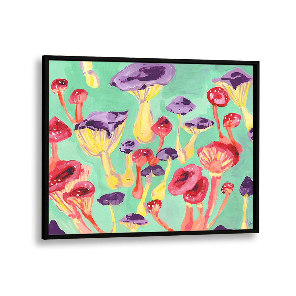 kids painting - MAGIC MUSHROOMS BY ANIA ZWARA by Asianmonk