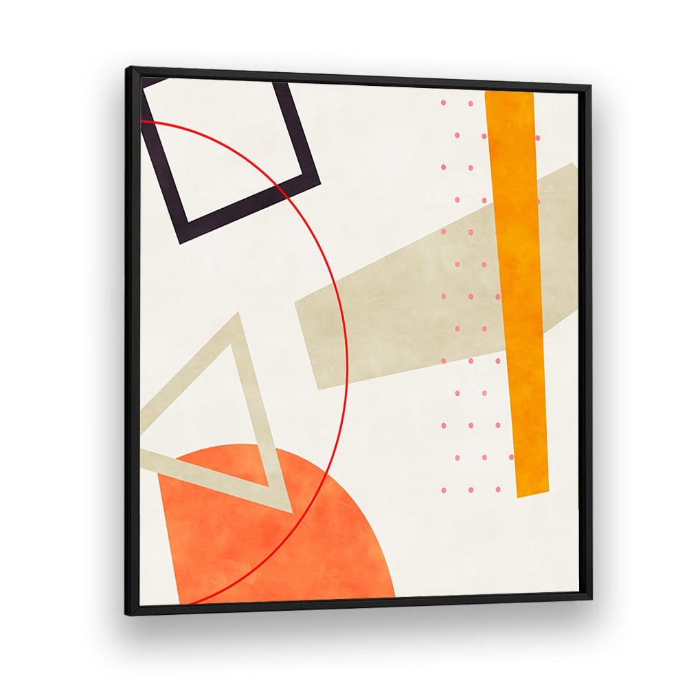 Ana Rut Bre painting - MID BAUHAUS GEOMETRY VI by Asianmonk