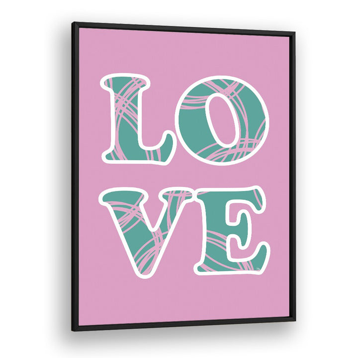 PINK LOVE BY MARTINA FASHION PAINTINGS, FASHION POSTERS