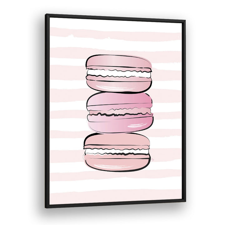 PINK MACARONS BY MARTINA, KITCHEN ART PRINTS