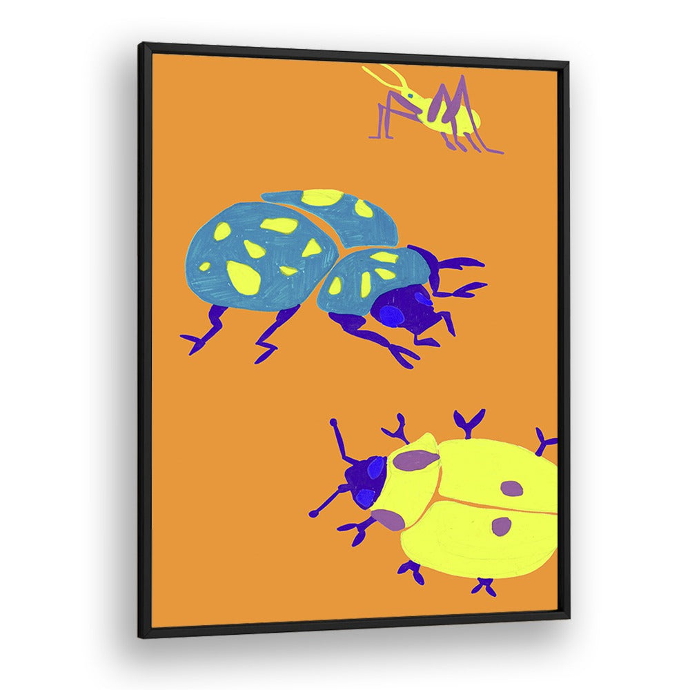 Quotes painting - SUNNY LADYBUGS BY ANIA ZWARA by Asianmonk