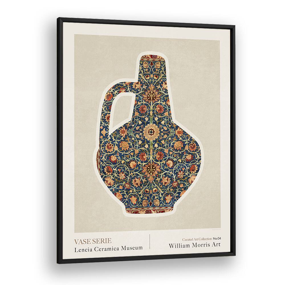 kitchen painting - WILLIAM MORRIS GREEK VASE II BY EMEL TUNABOYLU by Asianmonk