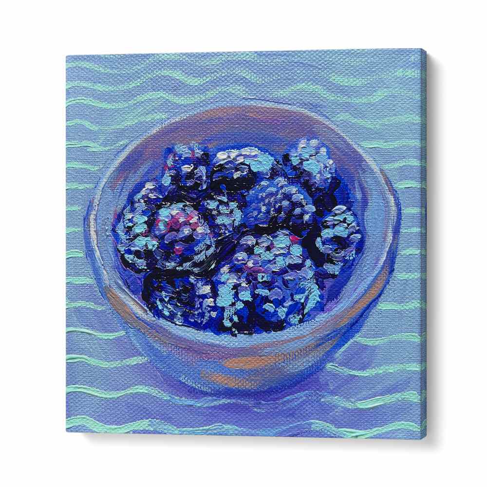 Blackberries By Key And Sea Creative Bar and Cafe Artwork in Gallery Wrap