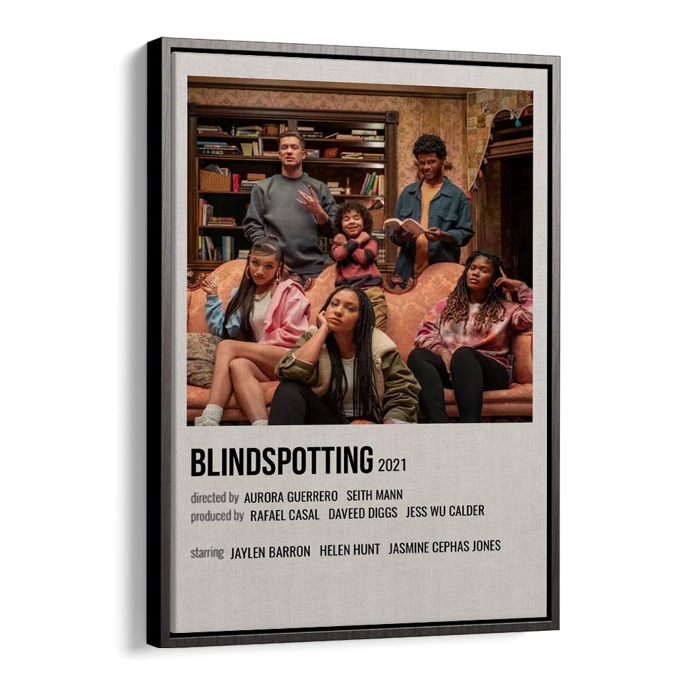 Blindspotting 2021 Movie Posters in Black Floater Frame