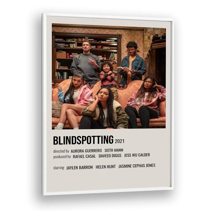 Blindspotting 2021 Movie Posters in White Plain Frame