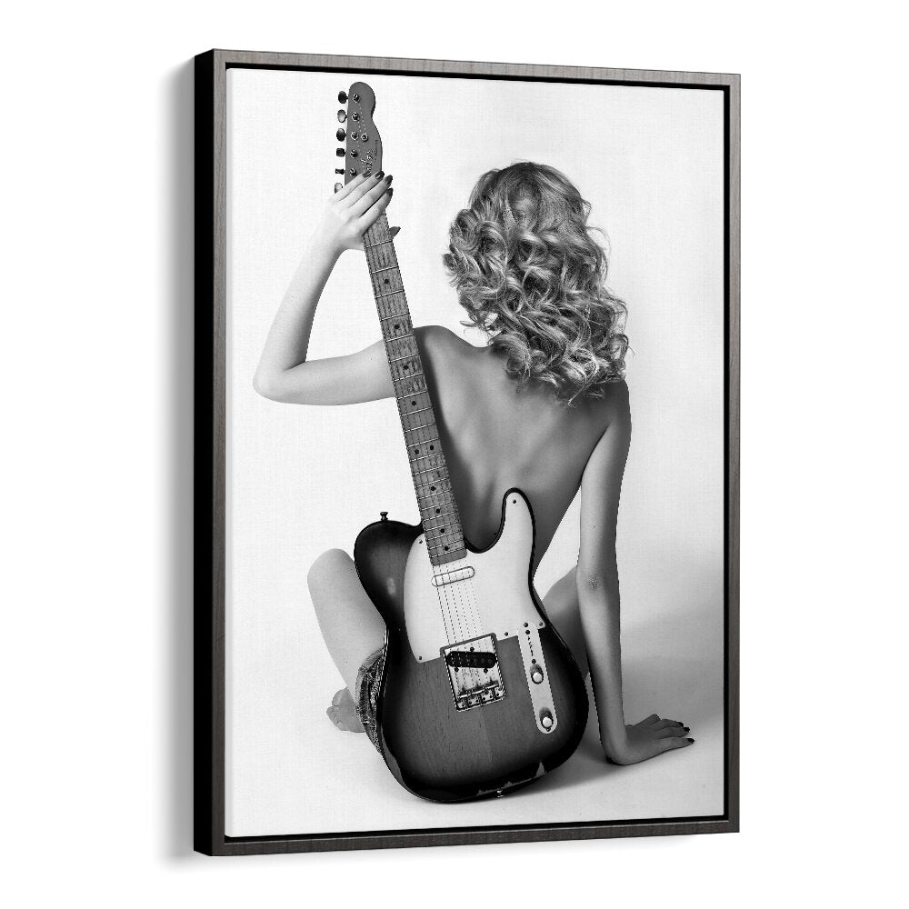 Blondie by David Drake Fine Art Photography Fashion Photography in Black Floater Frame