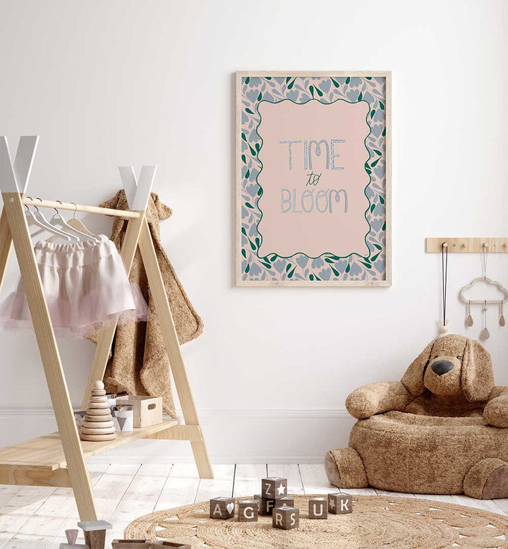 BLOOMING TIME , QUOTES & TYPOGRAPHY POSTERS